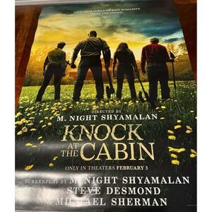 Knock At The Cabin 2023 Double Sided Original Movie Poster 27" x 40" Rolled